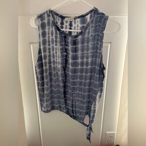 Olivia Rae Blue Blouse Juniors Size L